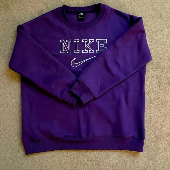 Vintage Purple Nike Crewneck